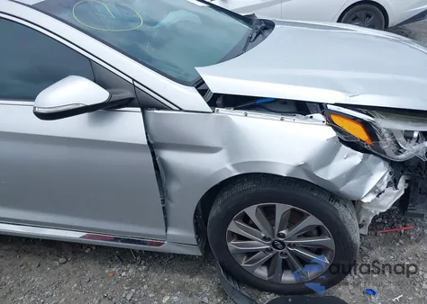 2017 Hyundai Sonata Sport из США, поврежденный, VIN 5NPE34AF4HH580374